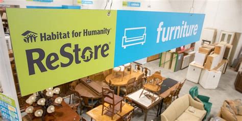 Shop Habitat for Humanity ReStore.